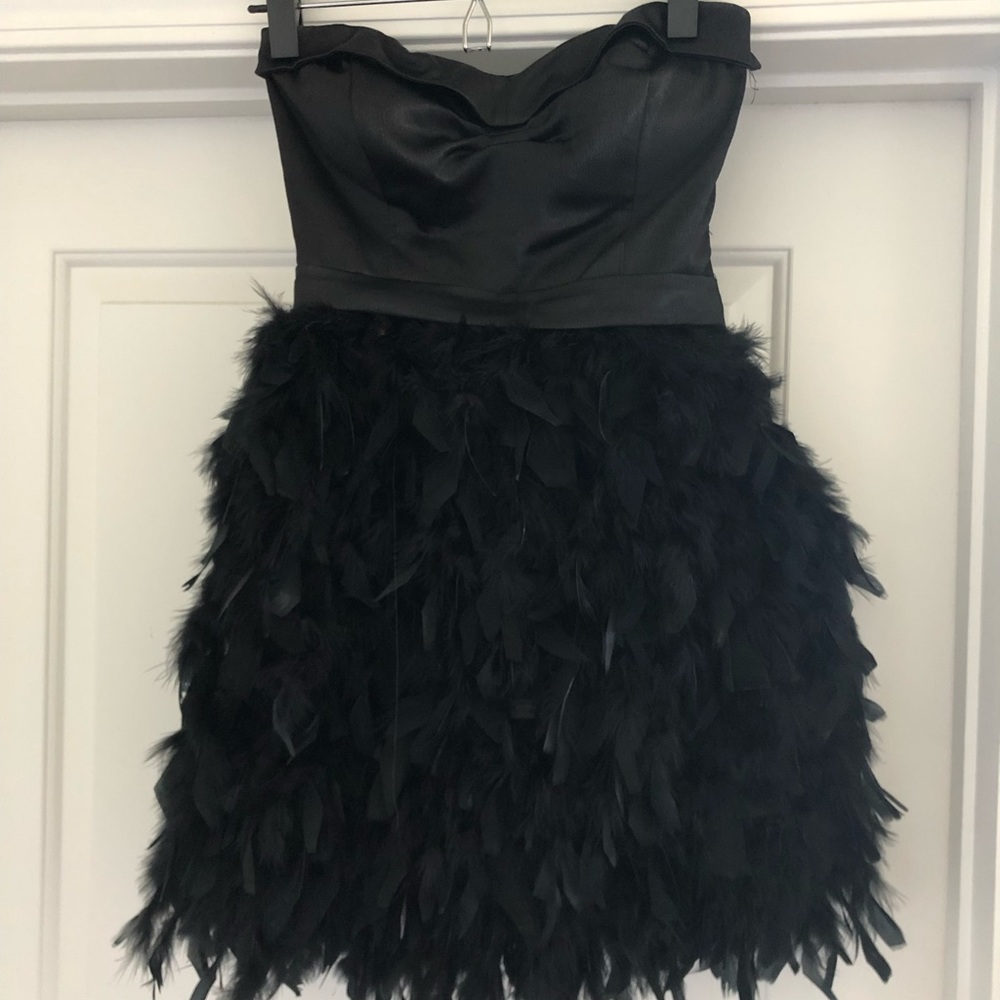 Black cocktail dress.